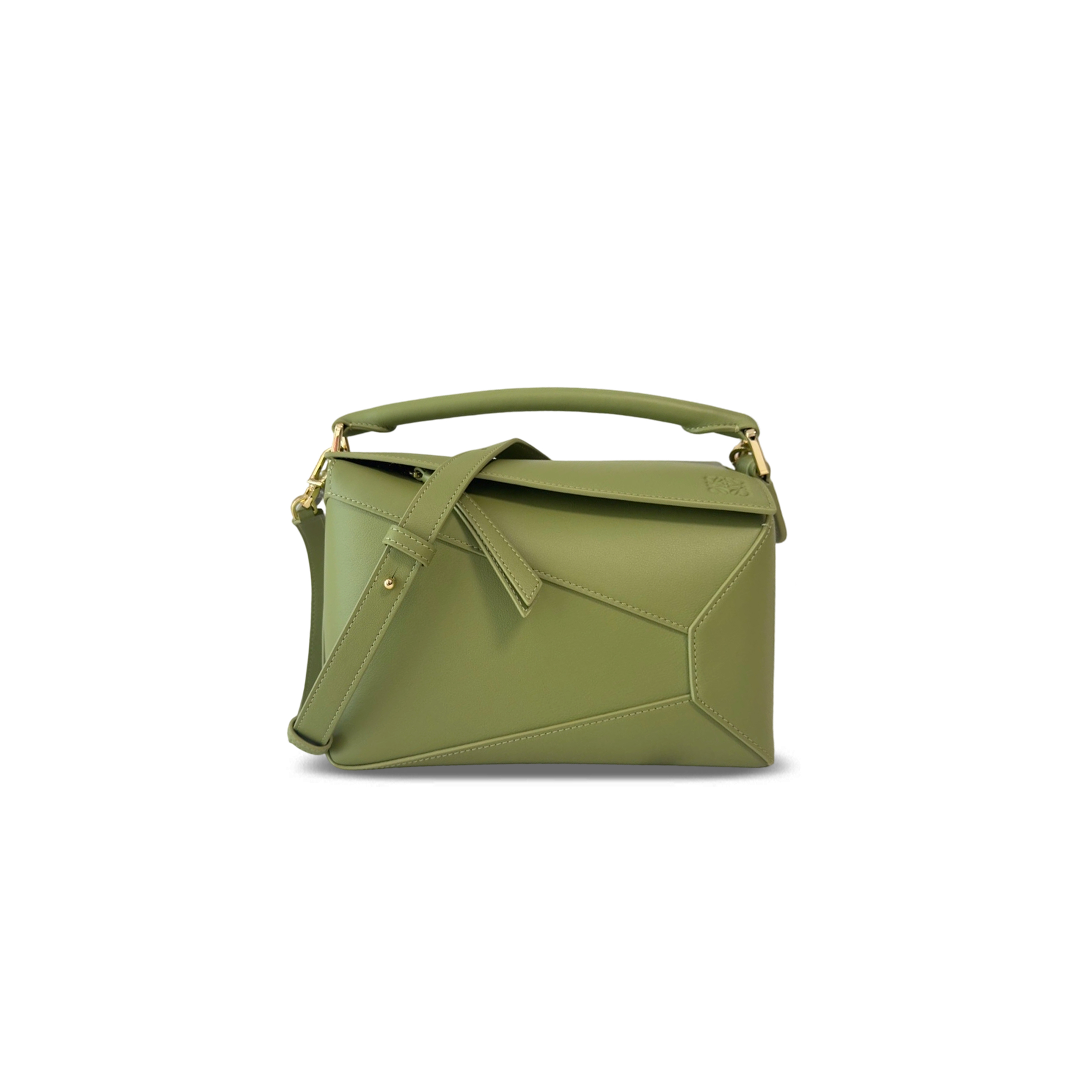 LOEWE SMALL PUZZLE EDGE BAG IN CLASSIC CALFSKIN A510P60XAC (24*16.5*10.5cm)